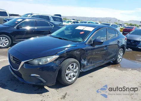 2016 Mazda Mazda3 I Sport from USA, damaged, VIN JM1BM1T78G1279407